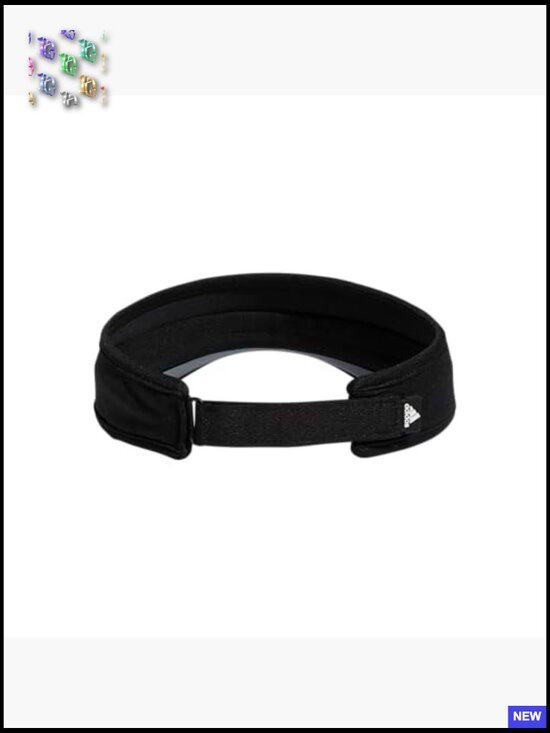 Lightweight Athletic Visor for Workouts Sun Protection Adjustable Pull-On